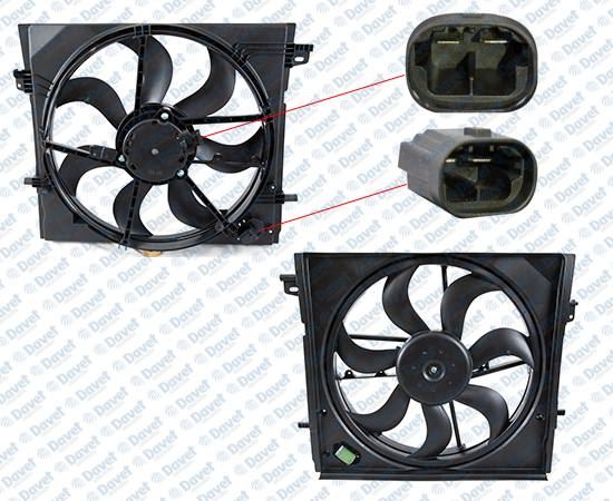 SWAPP 86651 Fan Motoru Davlumbazli Tekli Qashqai 1.6 Dci 14>  J11 - Kadjar 15> 1.6 Dci - Xtrail 1.6 Dci